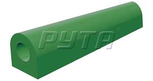 271324 Воск FERRIS профильный  зеленый трубка с плоской стороной 33х30 мм