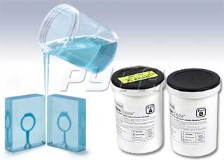 273304 Резина жидкая прозрачная безусадочная CASTALDO Liqua Glass, части А и В (1 кг)