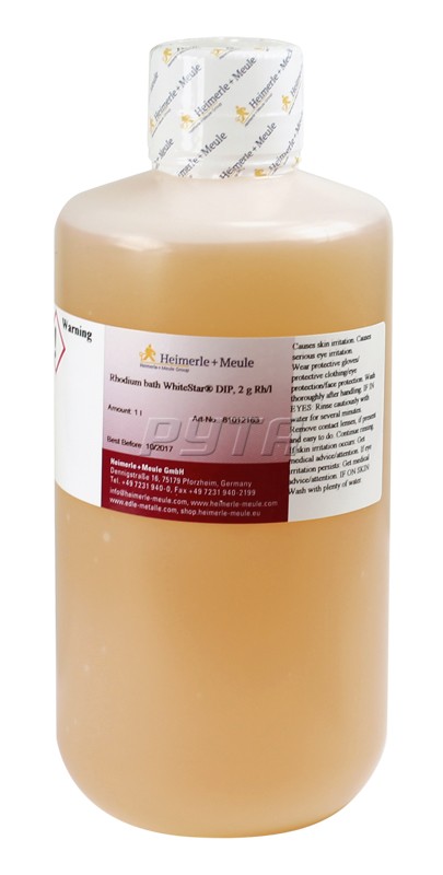 263179 Электролит WhiteStar Dip ультра-белого родирования для ванны (2,0 г Rh/1 л)
