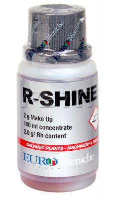 263435 Электролит R-SHINE черного родирования для ванны (2 г Rh/100 мл)