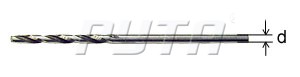 221511 Сверло спиральное Р6М5, d-0,8 мм
