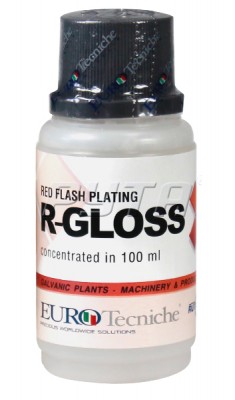 263454N Электролит R-GLOSS красного золочения для ванны (0, 6 г Au/100 мл)