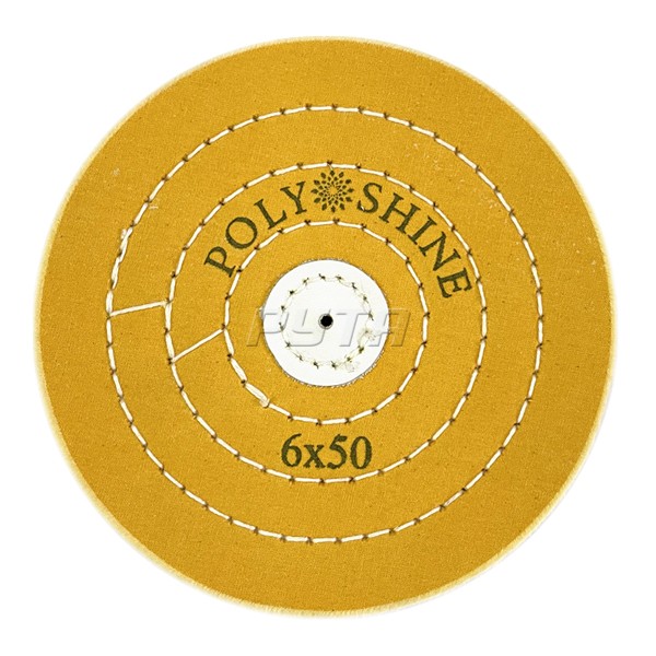 253221 Круг муслиновый желтый с пропиткой прошитый (d-150 мм, 50 слоев)