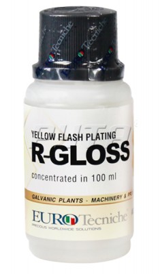 263453 Электролит R-GLOSS желтого золочения для ванны (0,8 г Au/100 мл)