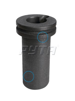 275270** Тигель графитовый для печи GRAFICARBO (500 г, d-50/37 мм, h-95 мм)