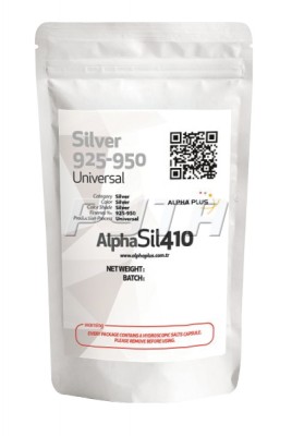 276032 Мастер-сплав AlphaSil410 для серебра 925 пробы (72%Cu, 11%Zn, 1.5%In, 15.5%Ge)