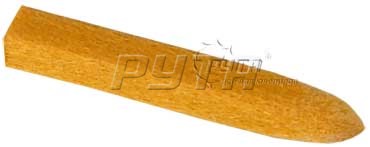 263408 Наконечник для плакирования плотный коричневый L-20мм