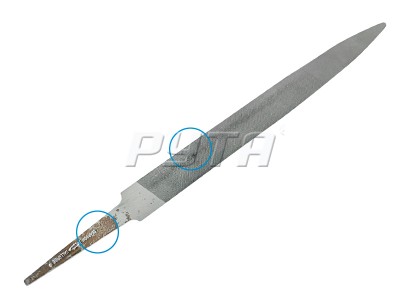 221143** Напильник полукруглый 1560-3, L-150 VALLORBE