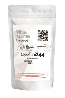 276012 Мастер-сплав AlphaUni244 для белого золота 585-750 пробы (65%Cu, 16%Zn, 19%Ni)