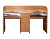 243924 Верстак ювелирный однотумбовый двухместный 1835x600x930 (2 финагеля,  выдвижные ящики)
