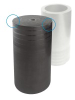 275421Р* Тигель Indutherm (VC-400) для литья Ф68х120/Ф8