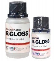 263454C Электролит R-GLOSS красного золочения для ванны (0, 6 г Au/100 мл) в комплекте с присадкой (50 мл)