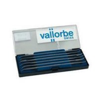 **** Набор рифелей №0,  L-170 (6 шт.) VALLORBE