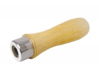 223003 Ручка для напильников деревянная резьбовая,  120 мм