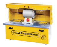 253128 Станок полировальный Alex Machine настольный двусторонний  (2800 об/мин,  550 Вт,  16, 7 куб.м/мин)